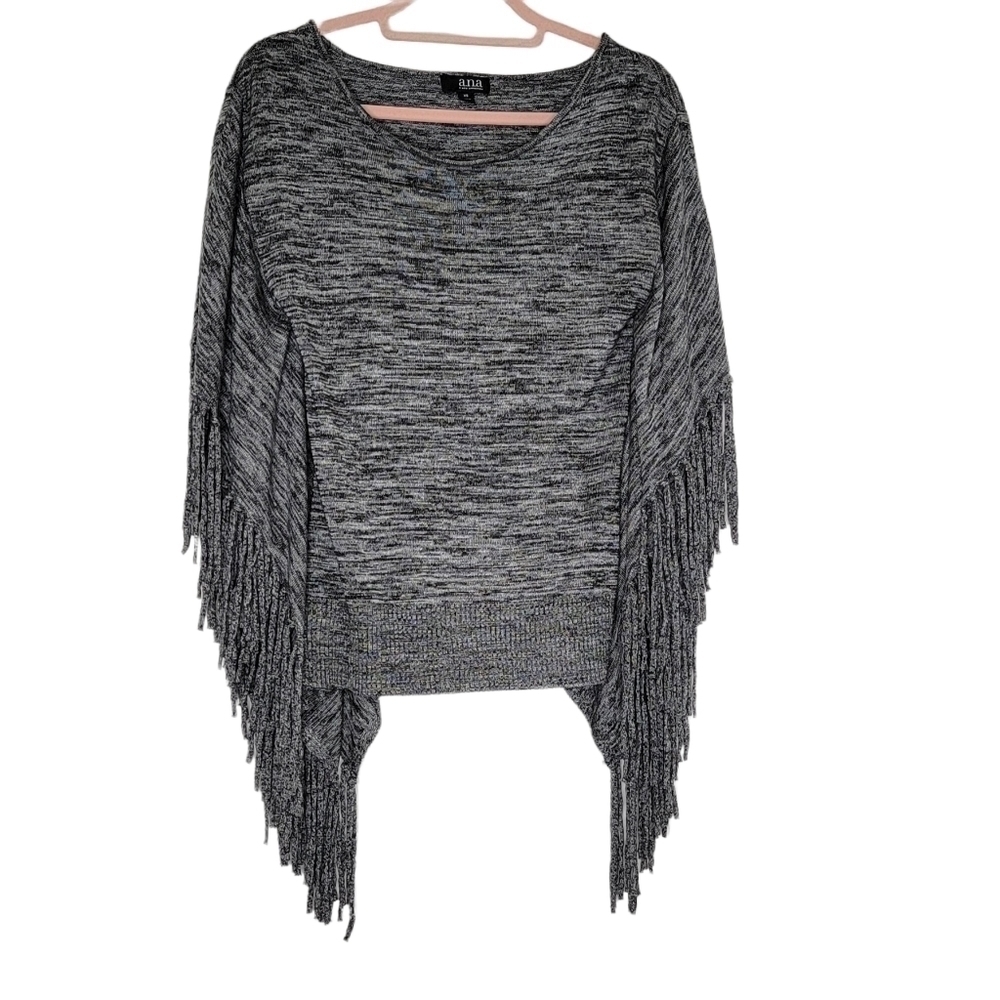 𝅺A New Approach Poncho Sweater